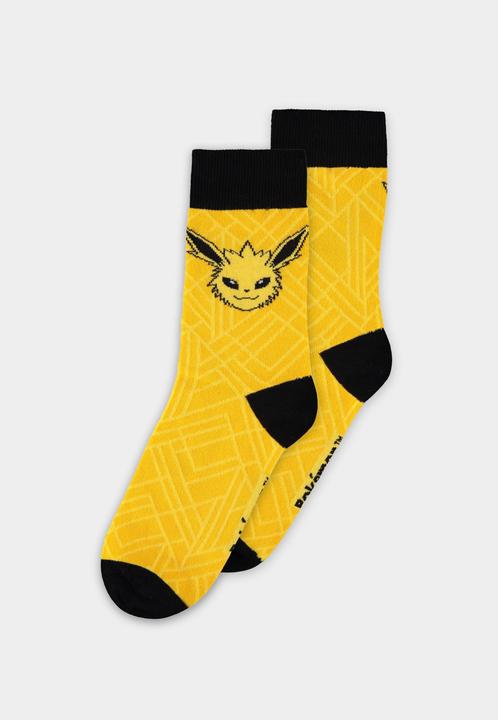 Immagine prodotto Difuzed Pokémon - Eevee Evolution (VFJ) Socks (3 Pack) - 39/42 (confezione da 3, 39 - 42)
