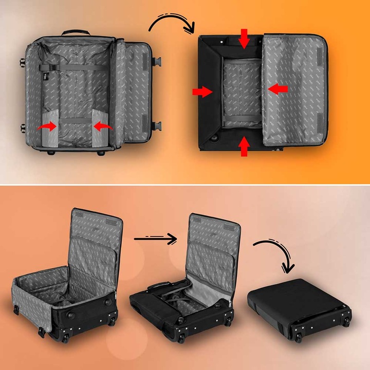 Produktbild Karactermania Foldable Cabin Suitcase Symbol