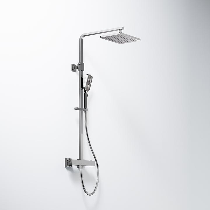 Produktbild Steinberg Serie 342 Brauseset, Komplettset inkl. Thermostat, Regenbrause und Handbrause