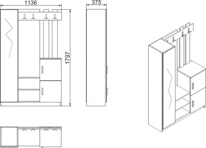 Actual product image Skye Decor Nadia