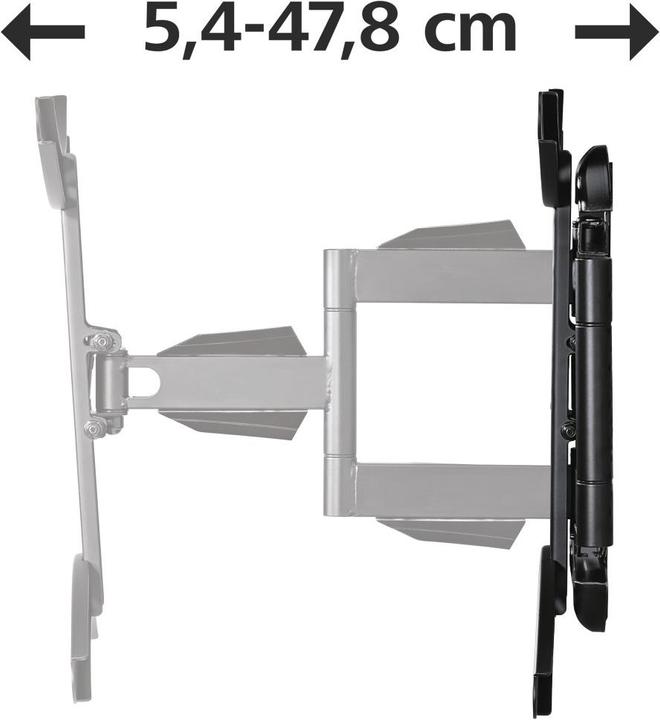 Image du produit Hama Fullmotion (Mur, 75", 45 kg)