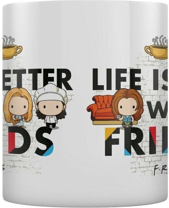 Produktbild Friends Kaffeebecher Life Is Better With Chibi (325 ml, 1 x)