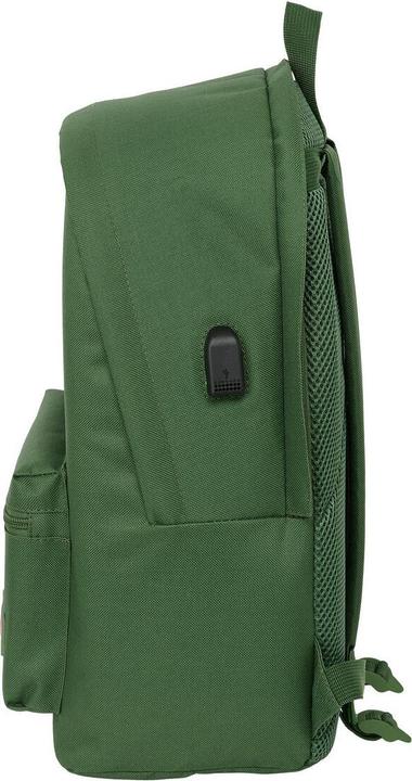 Actual product image Real Madrid CF Laptop Backpack Real Madrid C.F. Khaki 31 x 44 x 18 cm