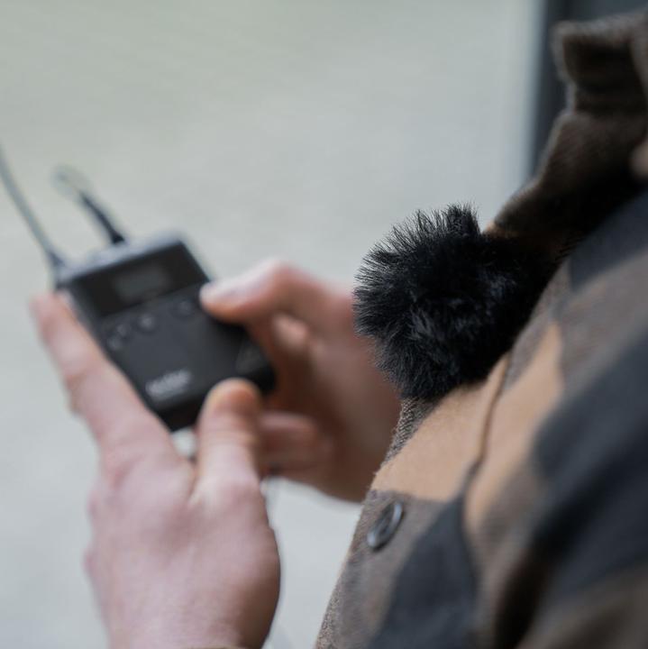 Produktbild Caruba Windjammer / Deadcat voor Lavalier Zwart (Fell)