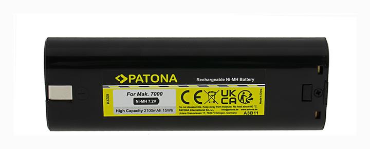 Productafbeelding Patona Accu f. Makita 7000 3000 3000DW 3700D 7000 4000 4071D 4073D 4190DW (7.2 V)
