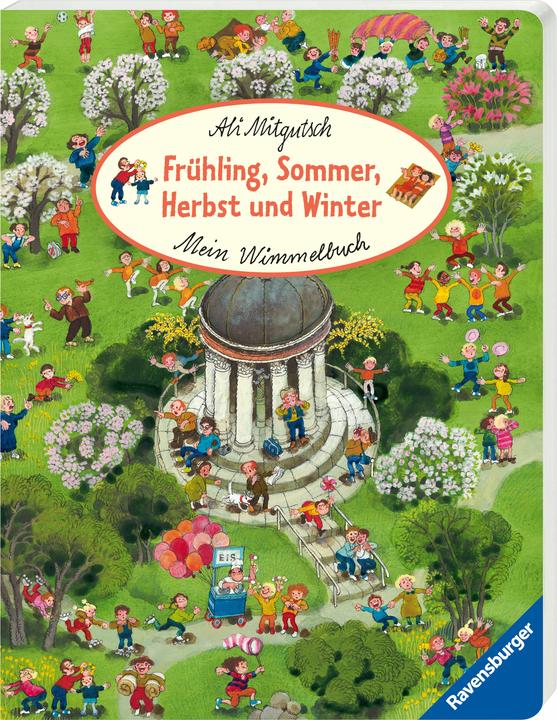 Produktbild Ravensburger Mein Wimmelbuch: Frühling, Sommer, Herbst und Winter - Pappbilderbuch ab 2 Jahren, Bilderbuch zu (Deutsch)