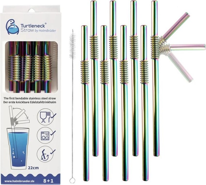 Image du produit Turtleneck Straw Pailles à boire (8 x)
