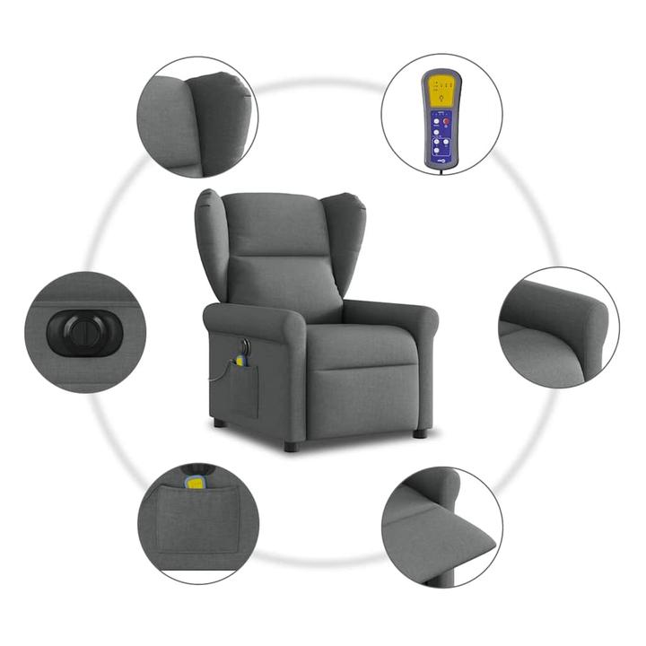 Image du produit vidaXL elektrischer Massagesessel