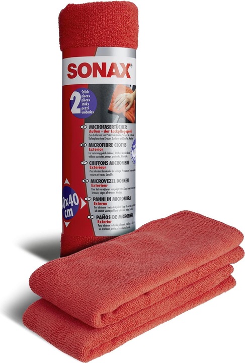 Actual product image Sonax Microfibre cloth
