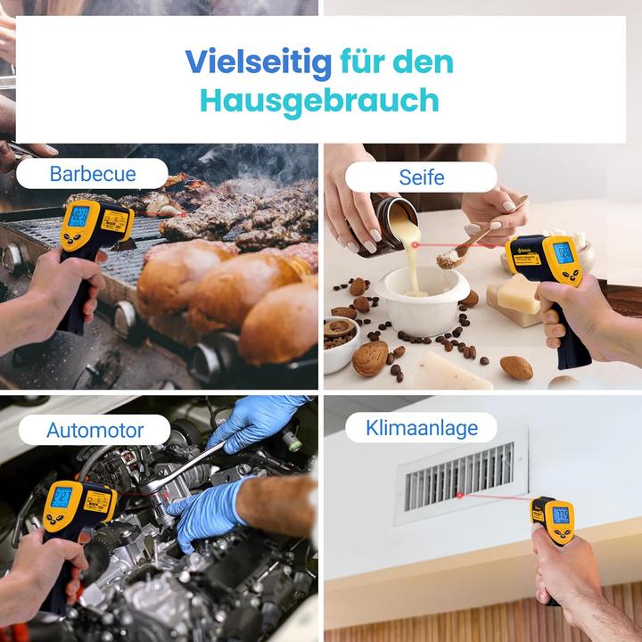 Image du produit Etekcity Digitales Laser-Infrarot-Thermometer