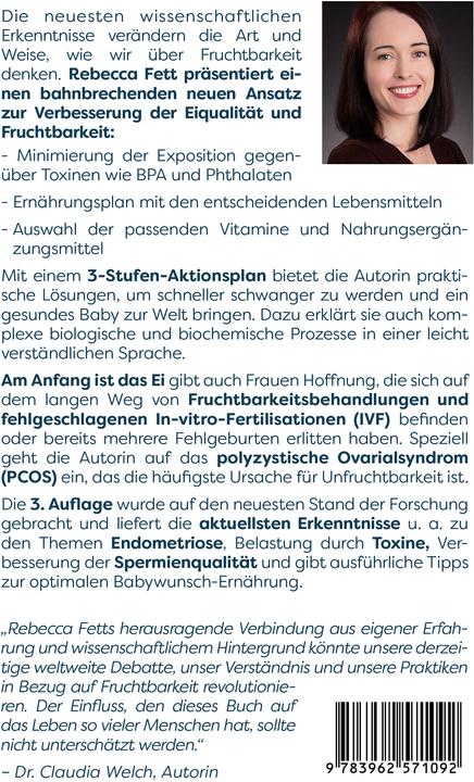 Produktbild Am Anfang ist das Ei (Deutsch, Rebecca Fett, 2019)