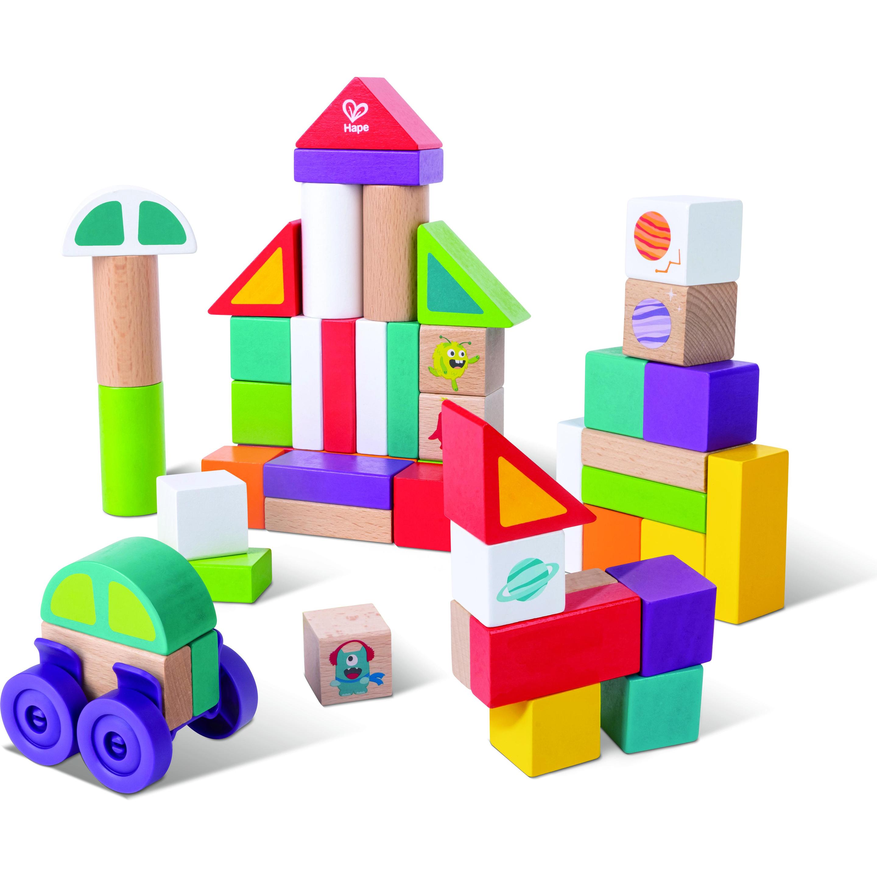 Hape Space Monster Stacking Blocks