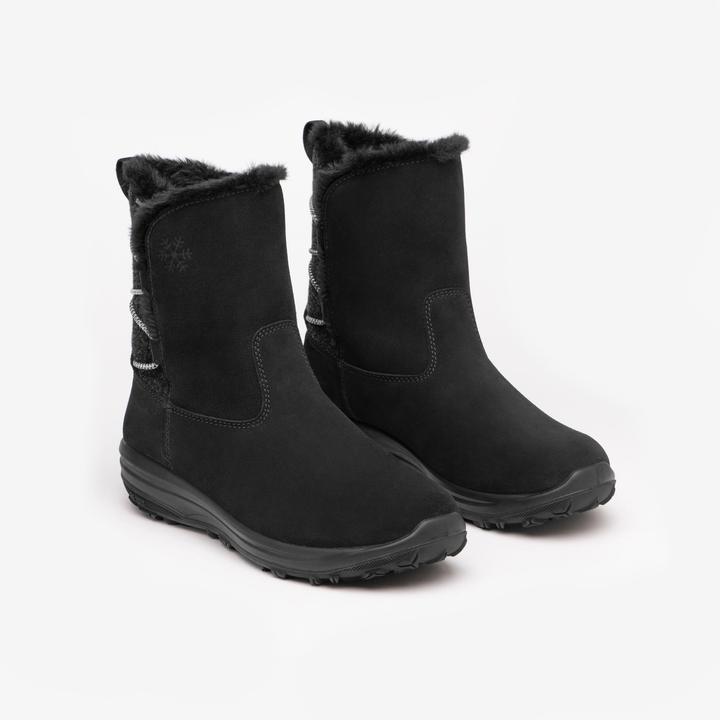 Actual product image Quechua Snow boots ladies leather warm waterproof winter hiking - SH500 (41)