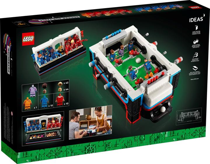 Image du produit LEGO Table de baby-foot (21337, LEGO Ideas, LEGO difficiles à trouver)