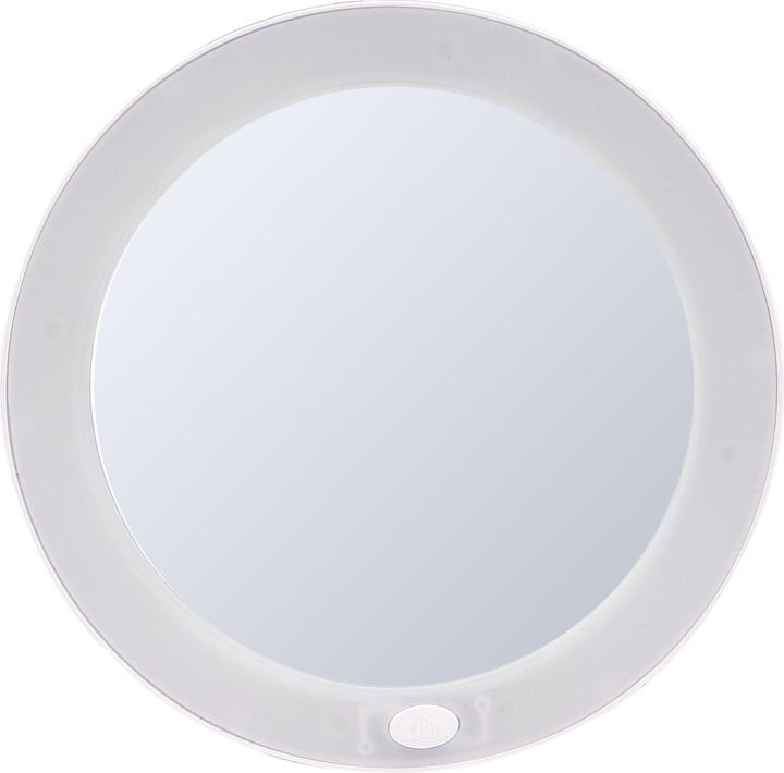 Ridder Make-Up Mirror Mulan S Wht W/Suction LED
