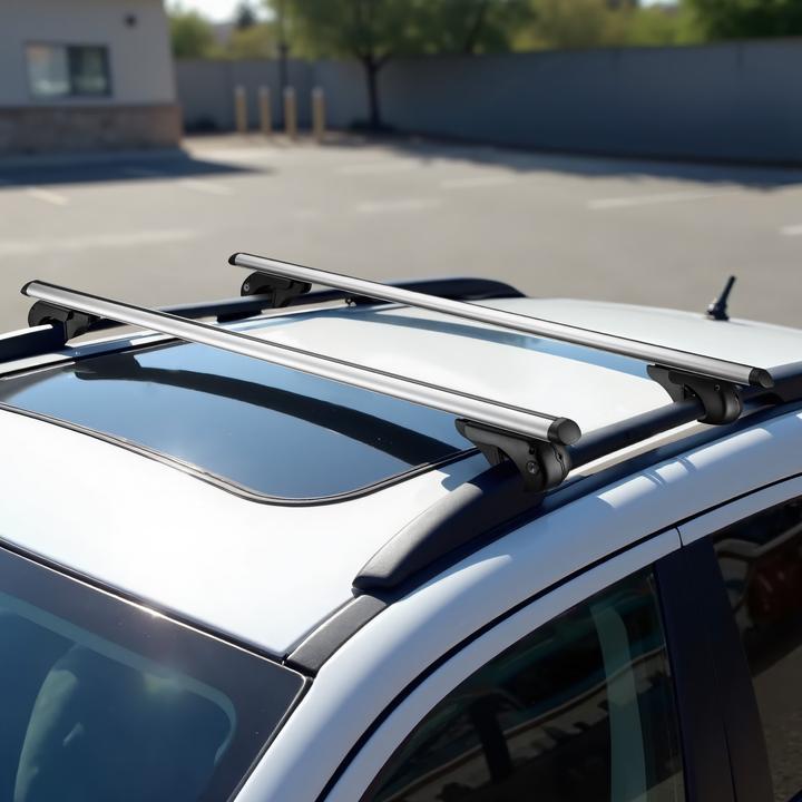Produktbild Wiltec Dachträger Universal 120cm Dachgepäckträger 90 kg Gepäckträger Aluminium