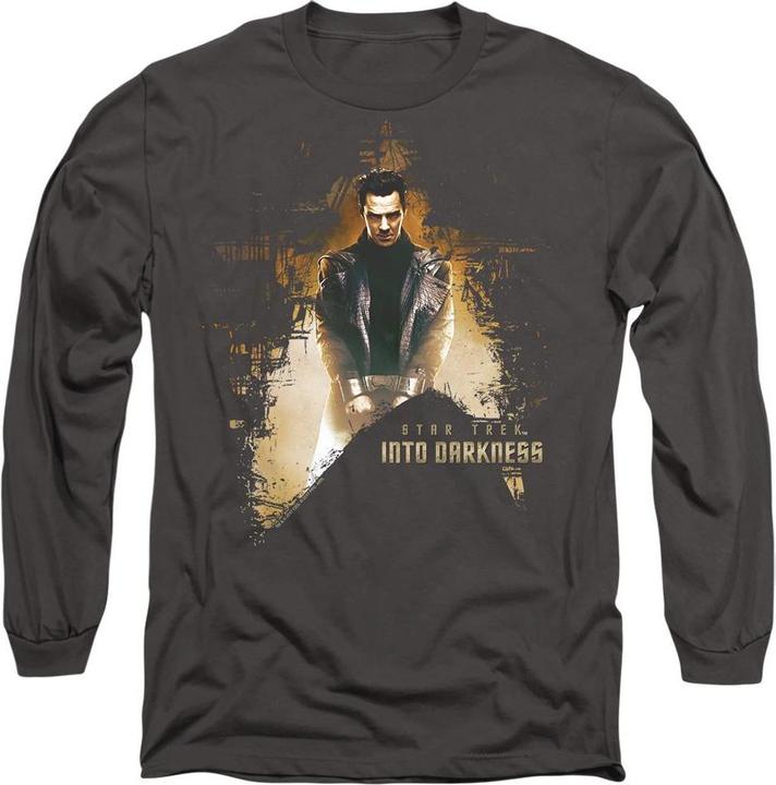 Actual product image Star Trek: Into Darkness Unisex Adult Dark Villain T-Shirt (L)