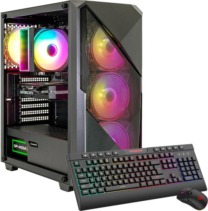 GameMax Striker 8015 Ryzen 7 5700X 16GB 480GB SSD RTX 5060 (480 GB, 16 GB, GeForce RTX 5060)