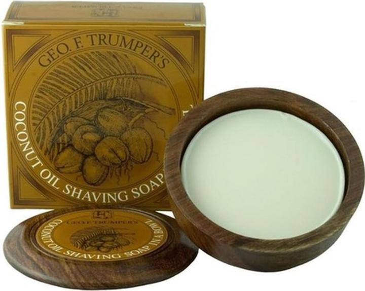 Geo F. Trumper Geo F Trumper Wooden Shave Bowl Coconut for Sensitive Dry Skin