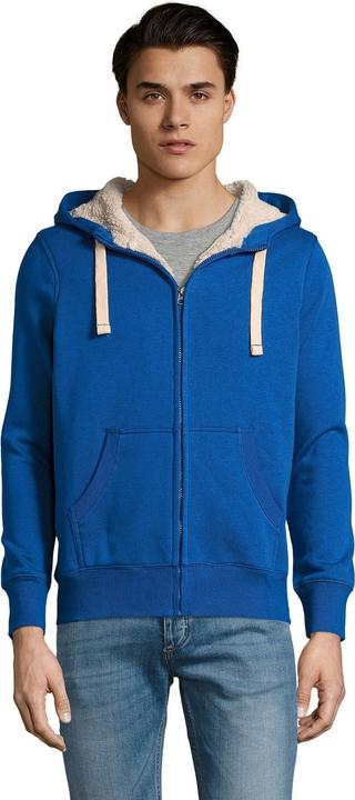 Actual product image Sols Sherpa hooded jacket Hooded sweatshirt with zip (M)