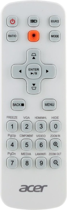 Produktbild Acer Original Fernbedienung MC.JMV11.007, MC.JMV11.F07, J-25030 (Fernbedienung)