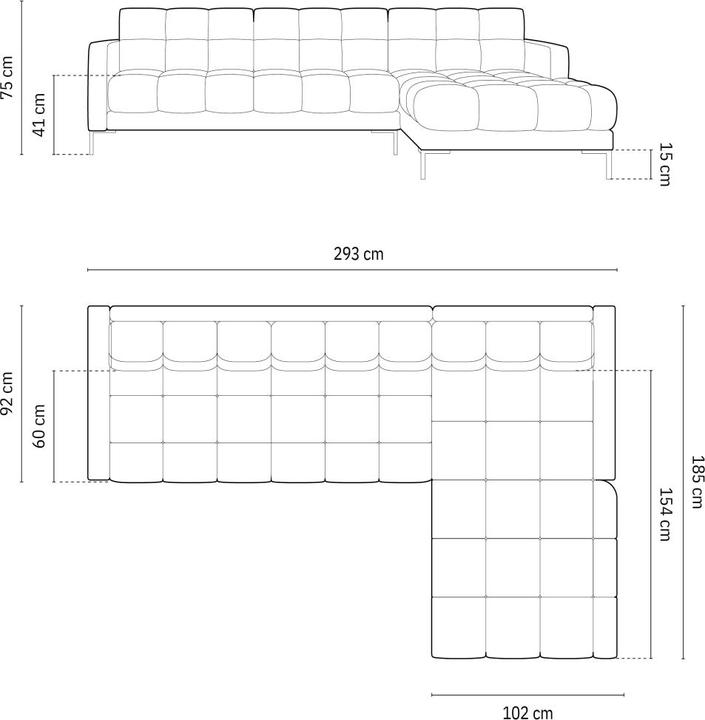 Actual product image Micadoni Mamaia (Corner sofa)