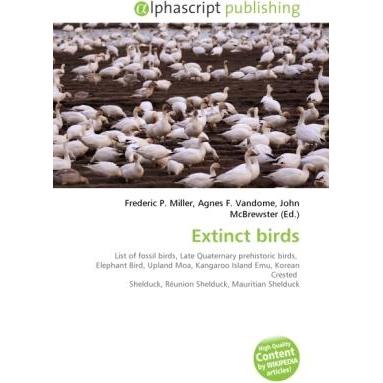 Thumbnail - Extinct birds, Fachbücher