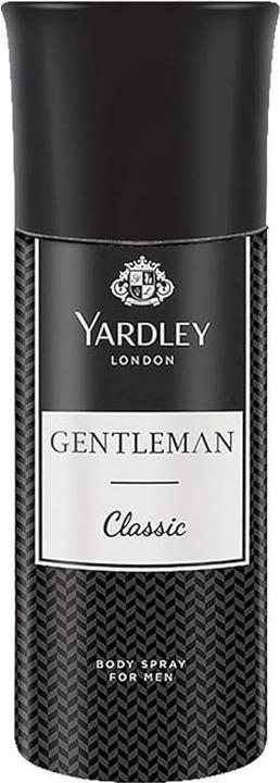 Yardley Gentleman Classic, Scented Spray, For Men, 220 ml For Men (Eau de toilette, 220 ml)