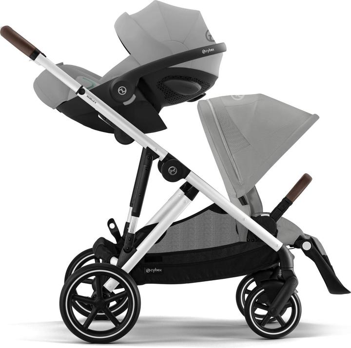 Produktbild Cybex Kinderwagen Gazelle S Silver Stone Grey (0 Monate - 4 Jahre)