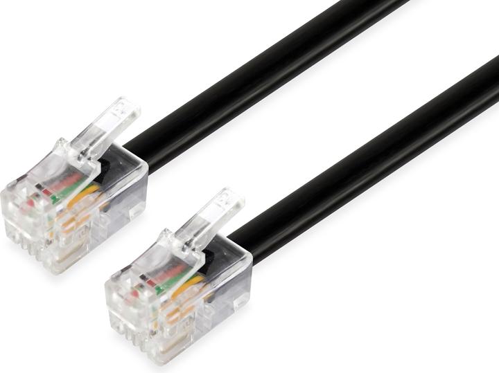equip 2x RJ11, 4P4C, 26AWG
