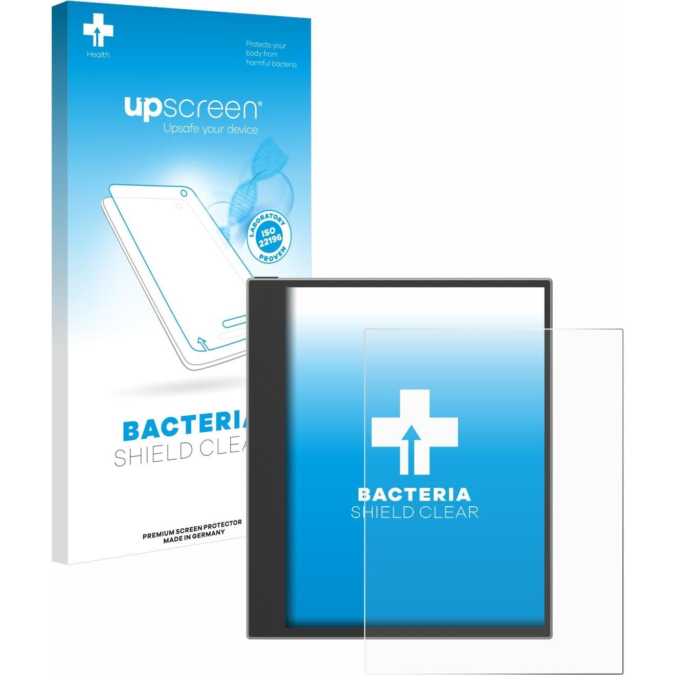 upscreen Antibakterieller Displayschutz, eReader Zubehör, Transparent