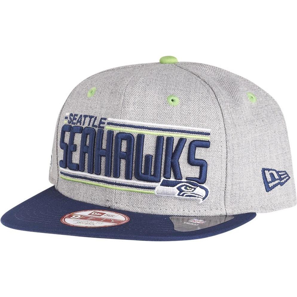 New Era, Herren, Cap, 9Fifty Snapback Cap - RETRO Seattle Seahawks - S/M, Grau, (M)