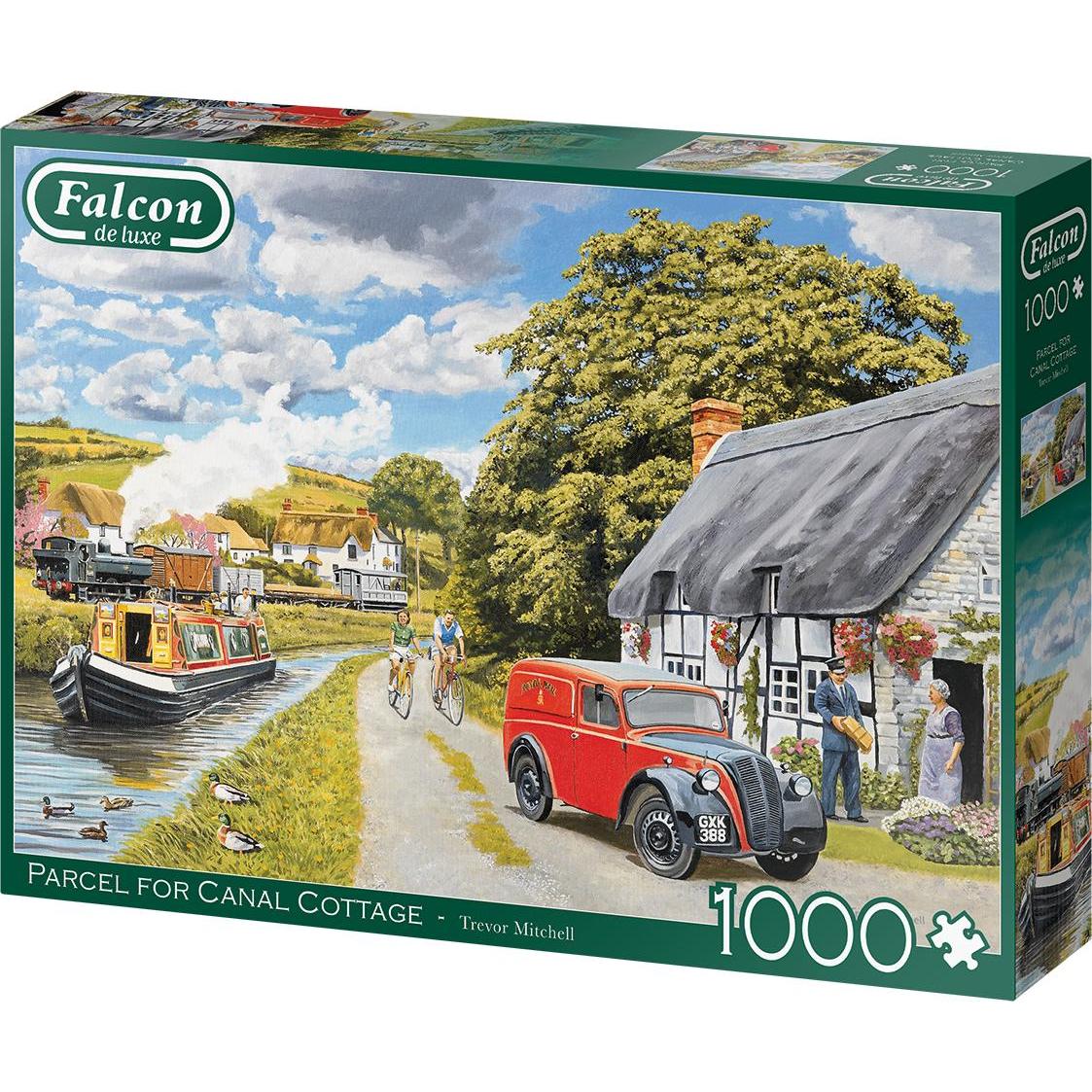 Thumbnail - Jumbo de luxe Parcel for Canal Cottage - 1000 Teile (1000 Teile)