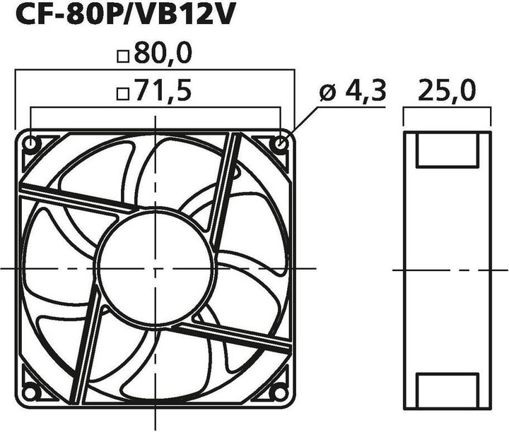Produktbild Org.makers Axial-Lüfter (1 x)