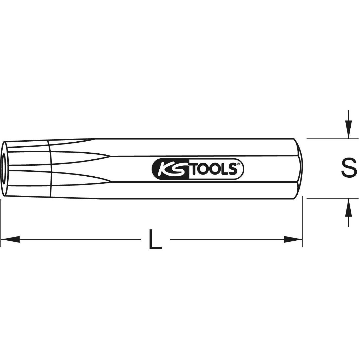Thumbnail - KS Tools, Meissel, Nietzieher