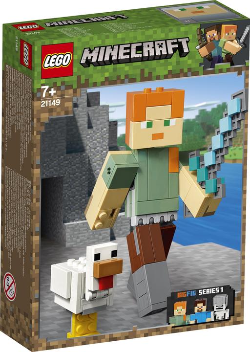 Produktbild LEGO Alex mit Huhn (21149, LEGO Minecraft)