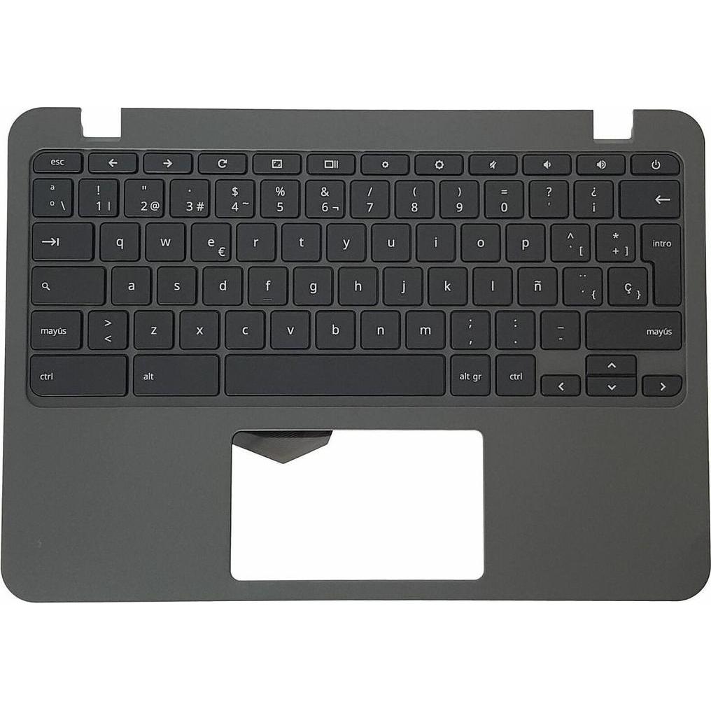 Acer C731/C731T Keyboard (US-ENGLISH) Upper Cover - Grey, Notebook Ersatzteile, Grau