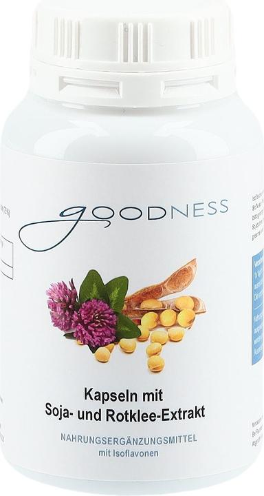 Produktbild Goodness Soja-Rotklee-Isaflavon Kaps (90 Stück, Kapseln, 75 g)