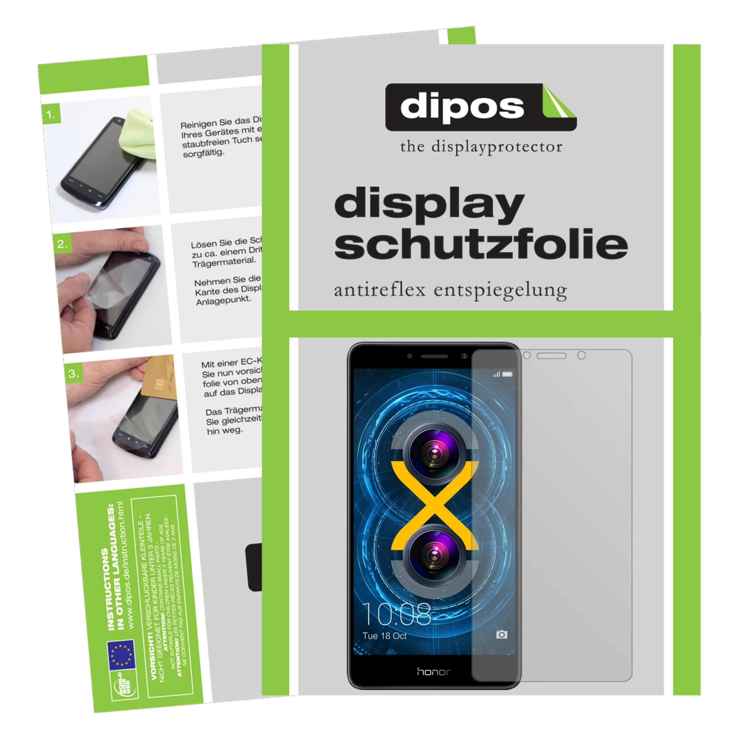 Dipos - 6x Pellicola Protettiva Antiriflesso Compatibile Con Honor 10i Pellicola Di Protezione 3x Anteriore 3x Posteriore 4051837401757