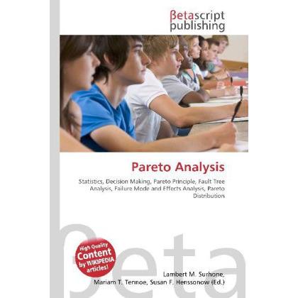 Pareto Analysis, Fachbücher von Susan F. Marseken, Miriam T. Timpledon, Lambert M. Surhone