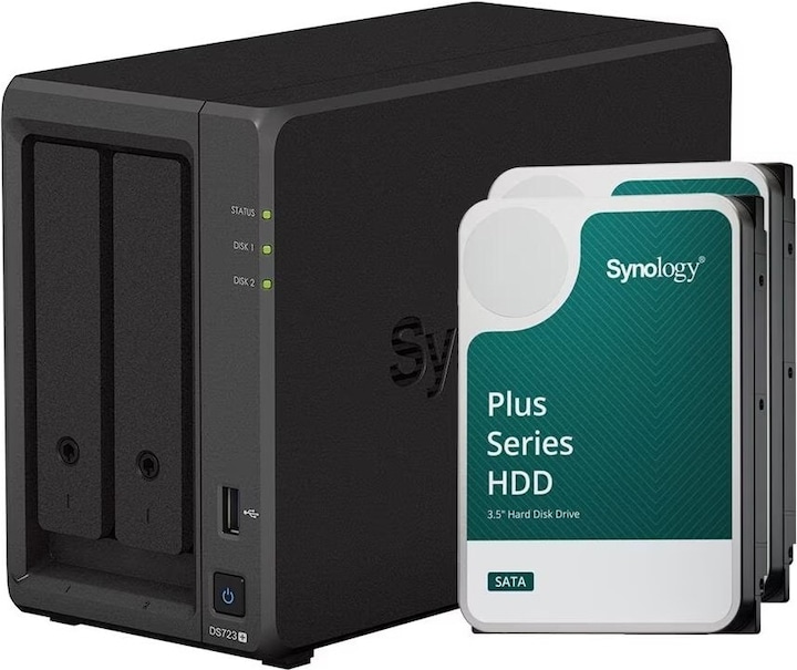 Produktbild Synology DS723+ (2 x 8 TB, HAT 33xx)