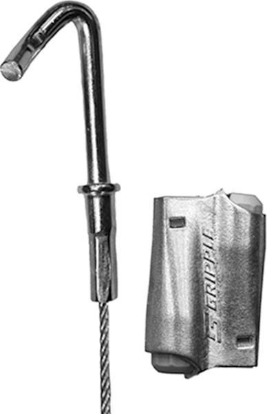 Actual product image Niedax Gripple with trapeze hook GAT-2/3 EXP ** and express fastener GAT-2/3 EXP (300 cm)