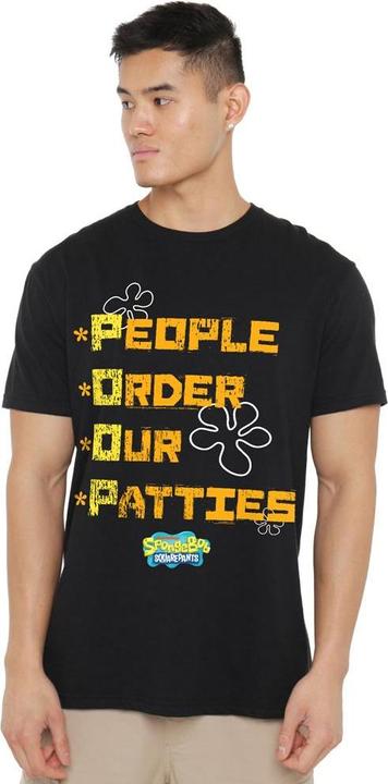 Produktbild Spongebob Squarepants People Order Our Patties TShirt (M)