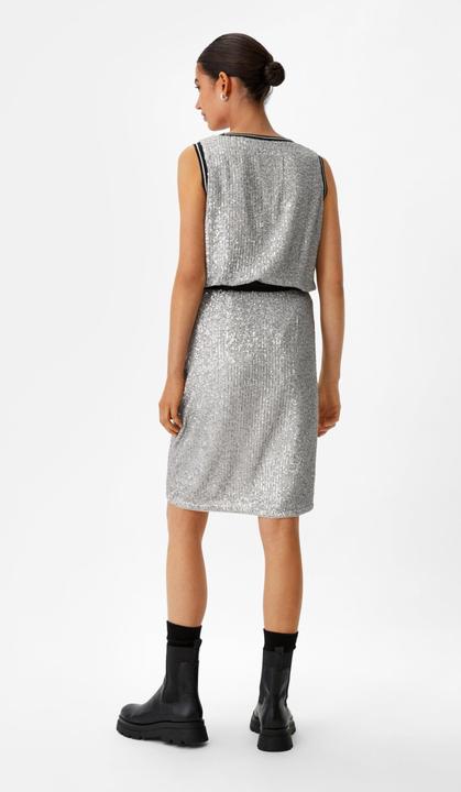Actual product image Comma Bluse Blusentop mit Pailletten (44)
