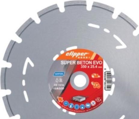 Produktbild Saint-Gobain Diamantklinge 350x2,8x25,4 mm - Norton Clipper Super beton EVO for gulvskaering