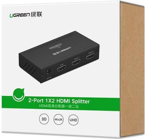 Actual product image Ugreen Μετατροπέας HDMI male σε HDMI female (40201)