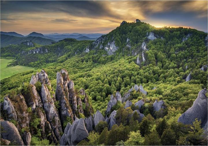 Actual product image Dino Puzzle Die Felsen von Sulov 500 Teile (500 pieces)