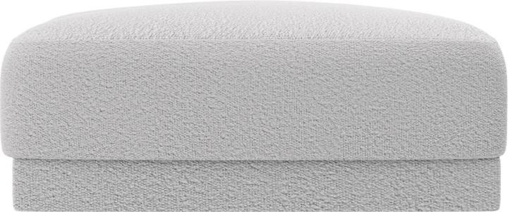 Actual product image Micadoni Boucle Pouf, "Miley", 1 Seat, 90x90x40Made in Europe (Sofa stool)