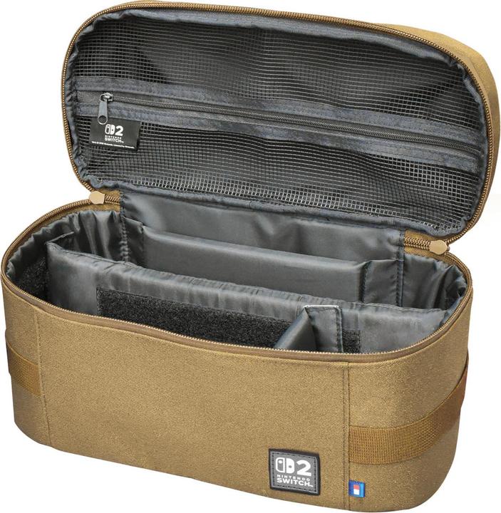 Produktbild HORI SWITCH 2/SWITCH Custodia Compact Carry All Sabbia (Switch, Switch 2, Switch OLED)