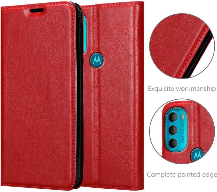 Produktbild Cadorabo Book Invis. Magnet Hülle (Motorola Moto G71 5G)